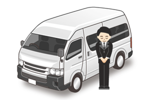 遺体搬送車イメージ